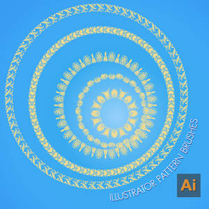 Adobe iLLustrator Pattern Brushes