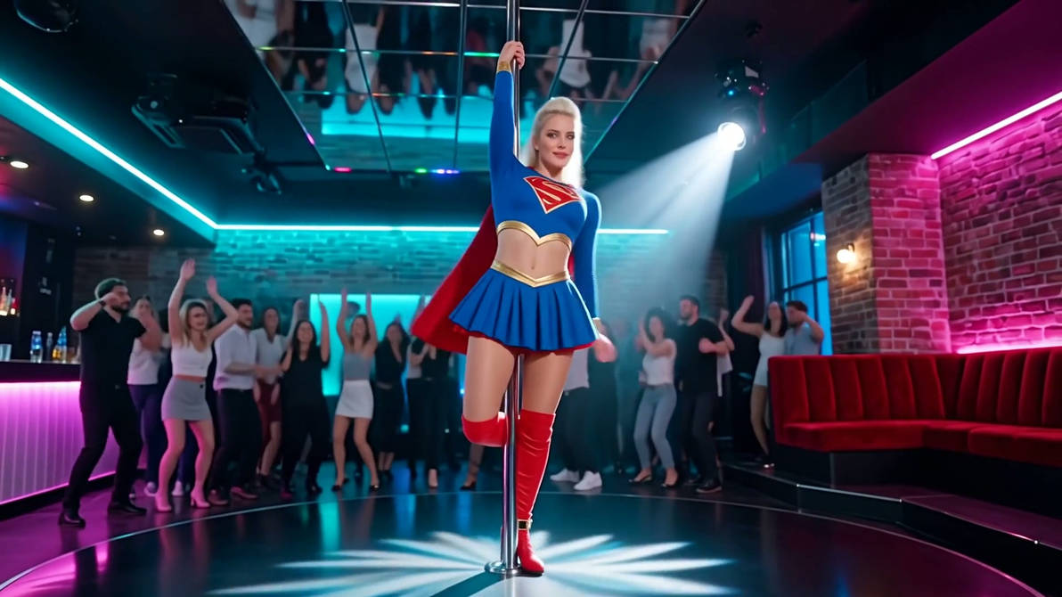 Supergirl At The Club by SUPERGIRLXX2025 on DeviantArt