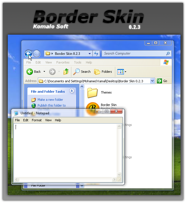 Border Skin 0.2.3 by komalo