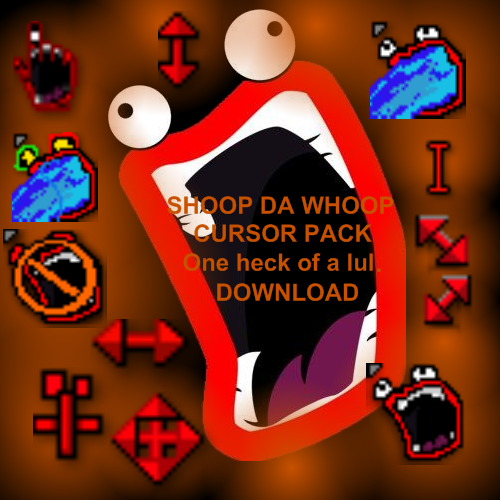 Shoop da whoop cursor pack