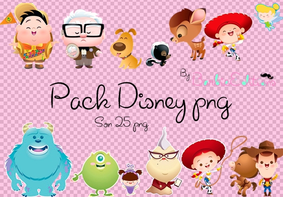 Pack png de disney