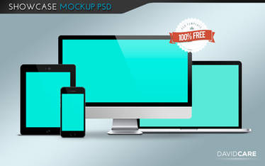 :: Showcase Mockup PSD Template ::