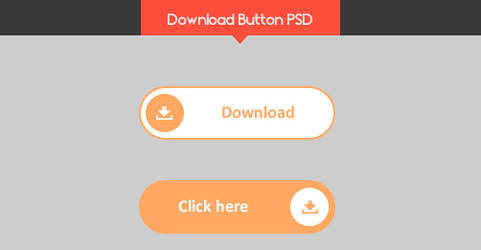 .: Download Button PSD :.