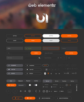 .: Web Elements - PSD :.