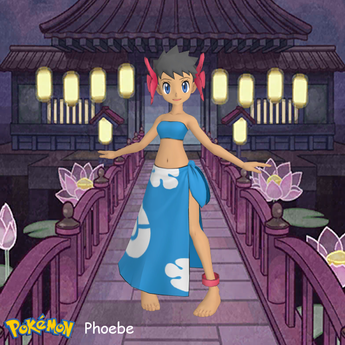 Phoebe (Pokemon Masters) (XPS/MMD) DL by MysteryArt901 on DeviantArt