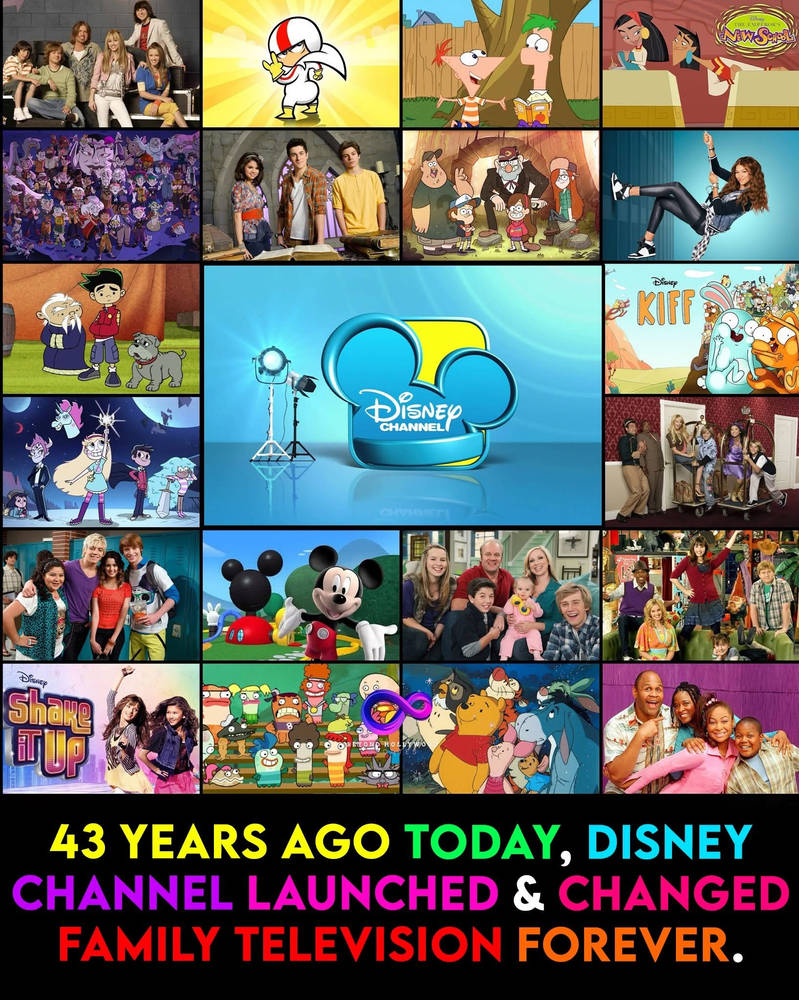 43 Years of Disney Channel by MysteryArt901 on DeviantArt