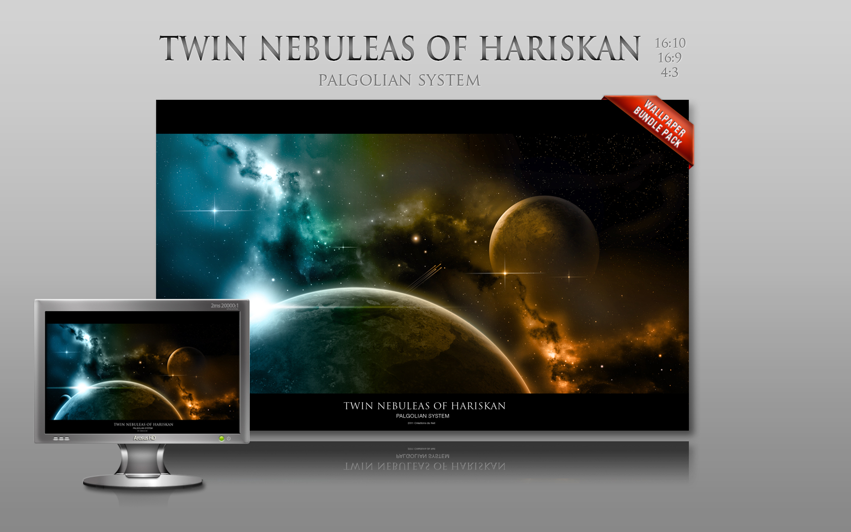 Twin nebuleas of Hariskan