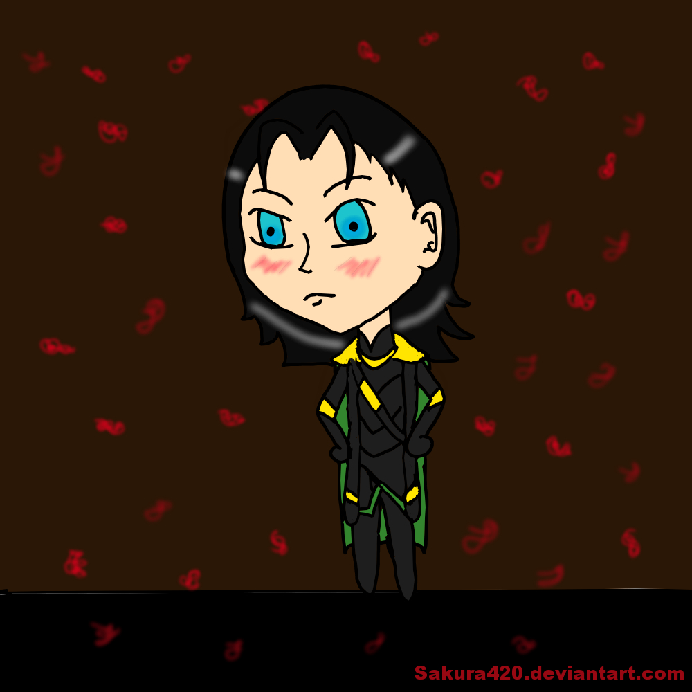 Loki Commission by pink-marshmallows on DeviantArt