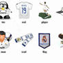Real Madrid icons
