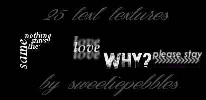 25texttextures by sweetiepebbles on DeviantArt