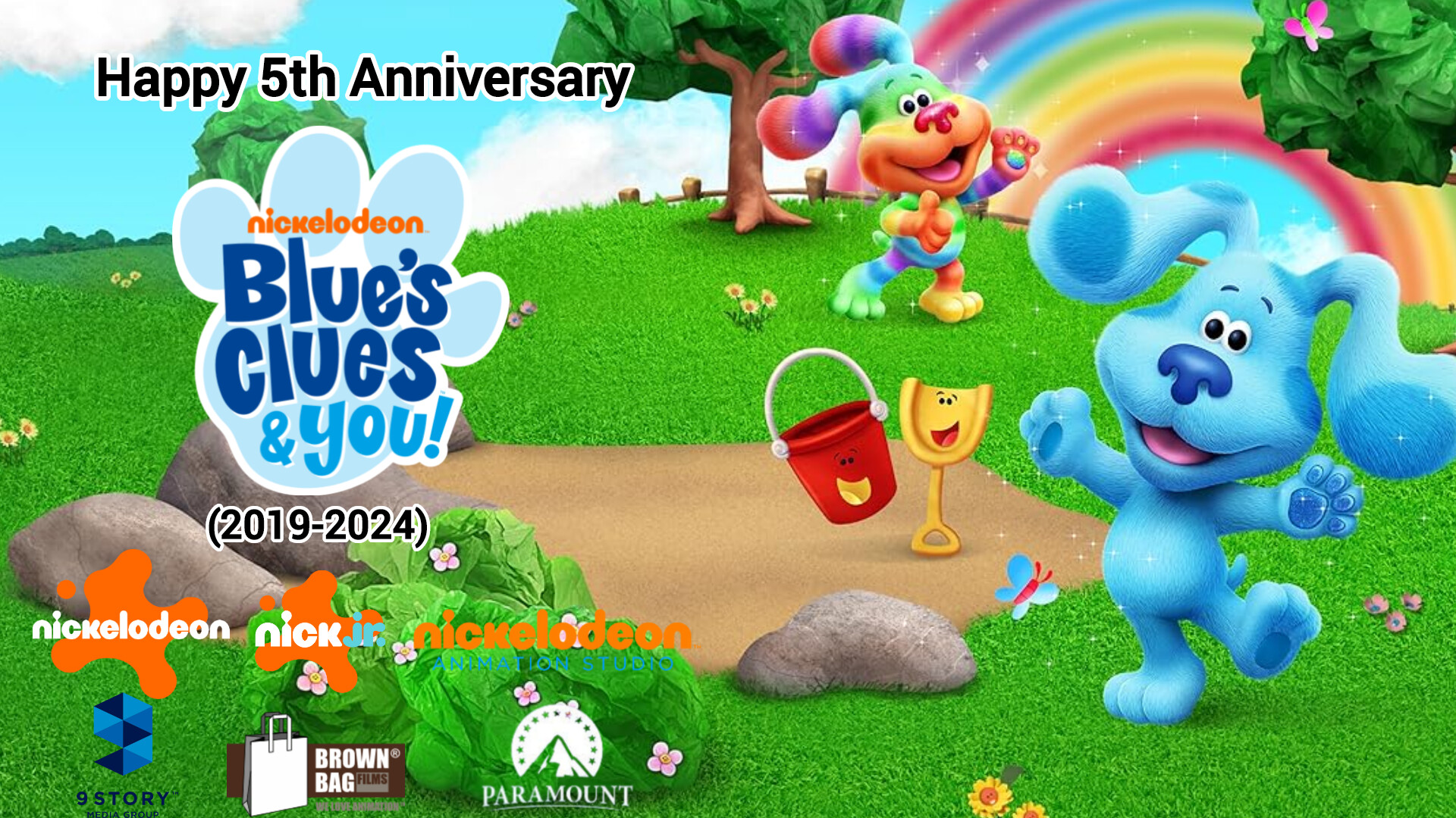 Happy 5th Anniversary Blue's Clues And You by MTDVDVM2K8 on DeviantArt
