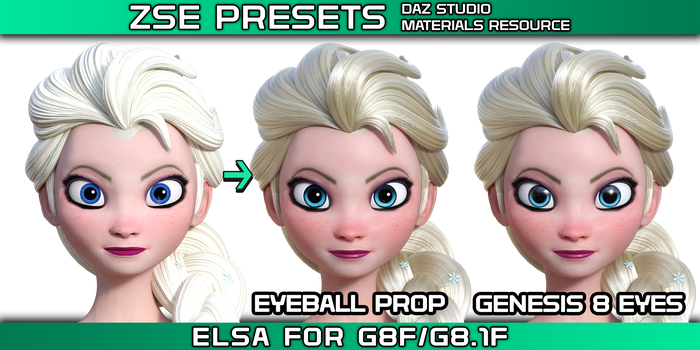 ZSE Materials Presets: Elsa G8F v2.4