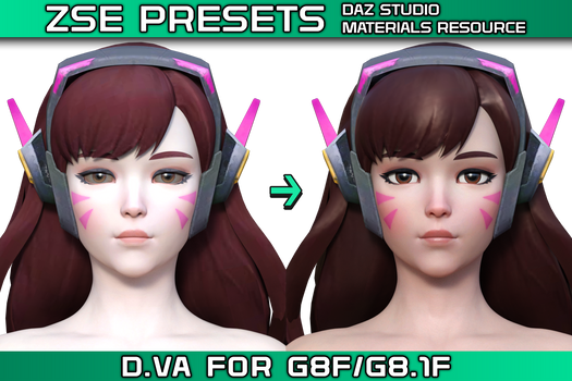 ZSE Materials Presets: D.Va G8F v1.1