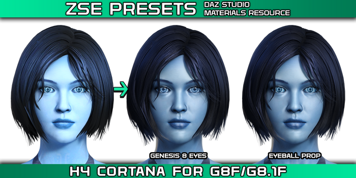 ZSE Materials Presets: H4 Cortana G8F/G8.1F