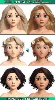 ZSE Materials Presets: Rapunzel G8F