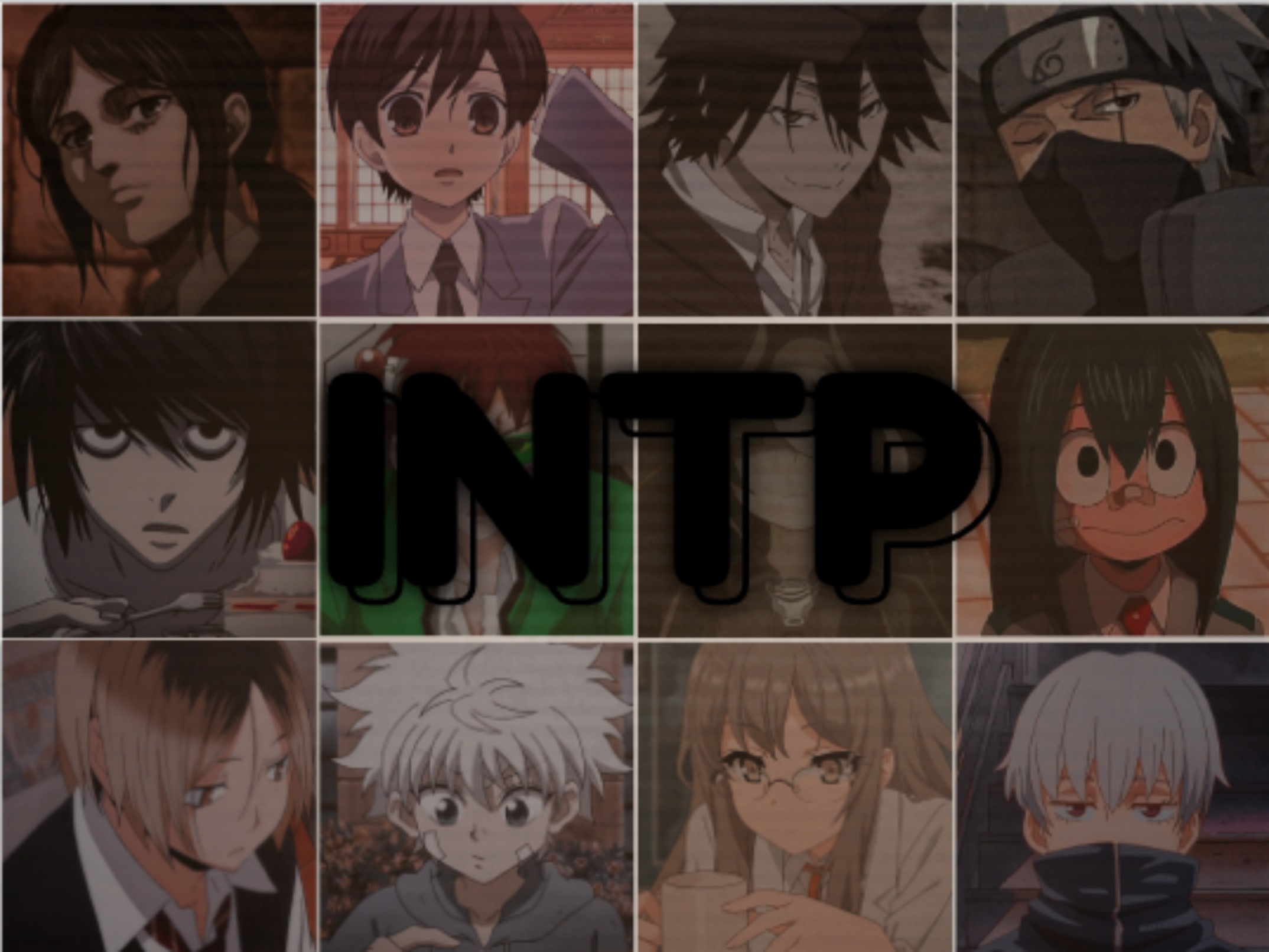 intp anime characters by ICatfishedYourGramma on DeviantArt