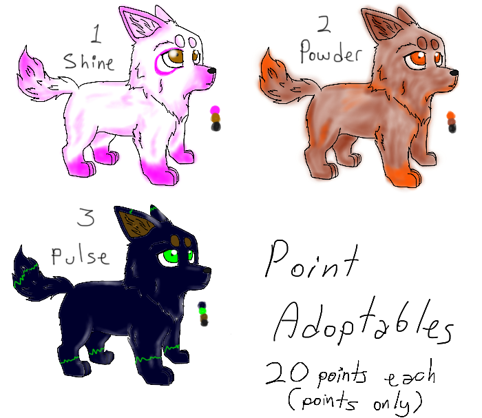 Wolf Cub Point adopts - 20 points