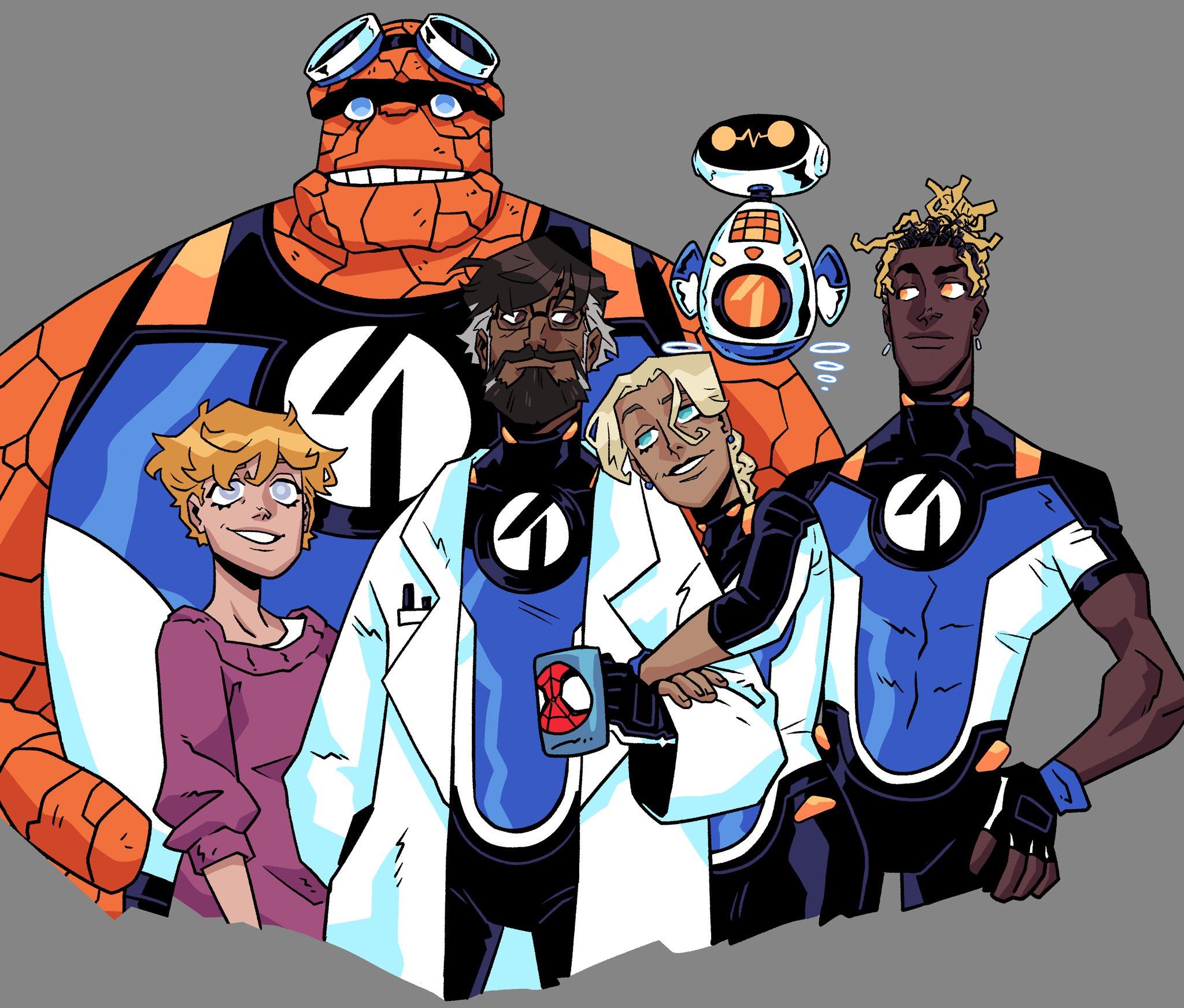 Fantastic Four FanArt on Instagram by Baga2727363 on DeviantArt