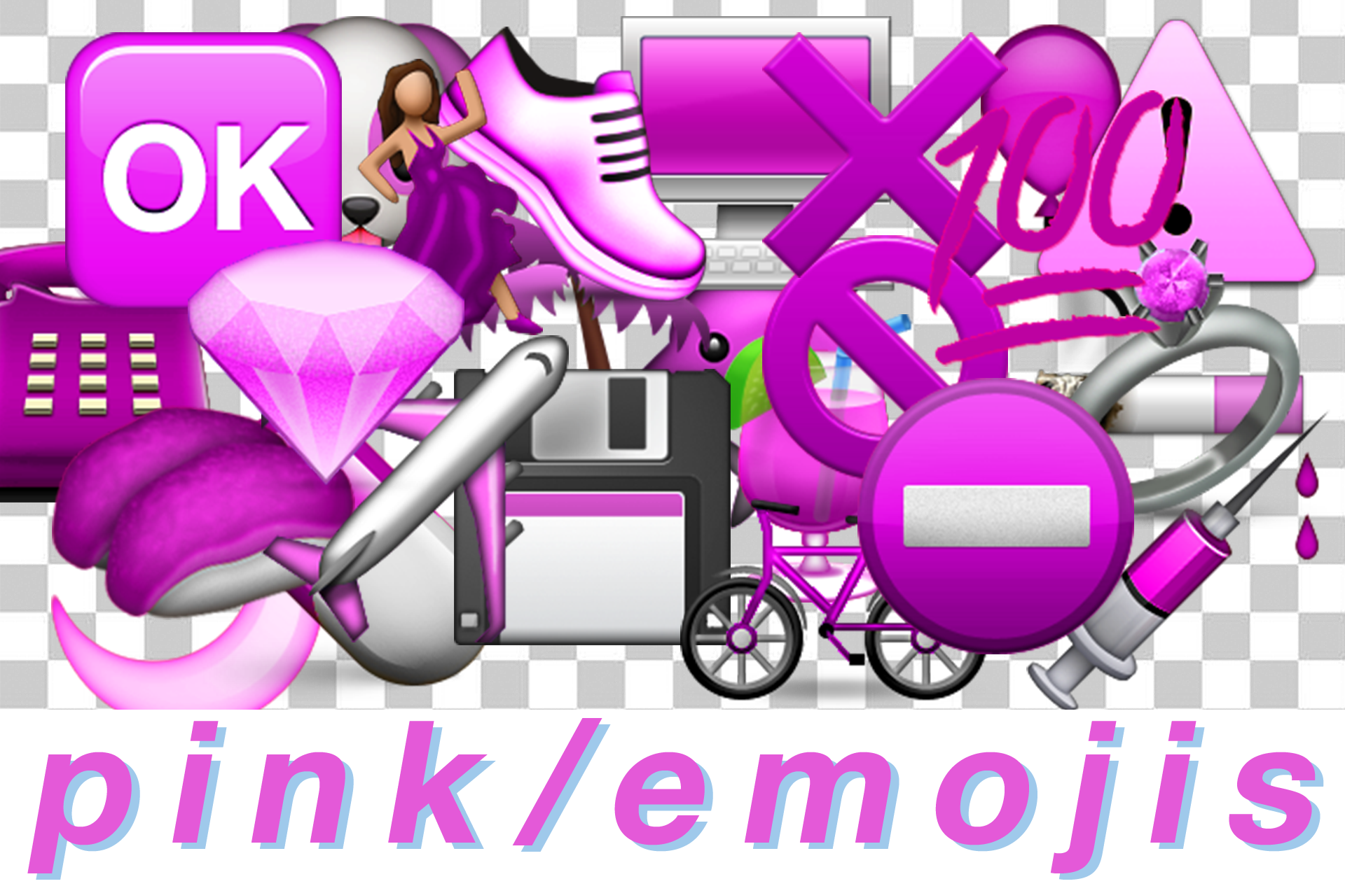 Pink Emojis Pack by louann1812 on DeviantArt