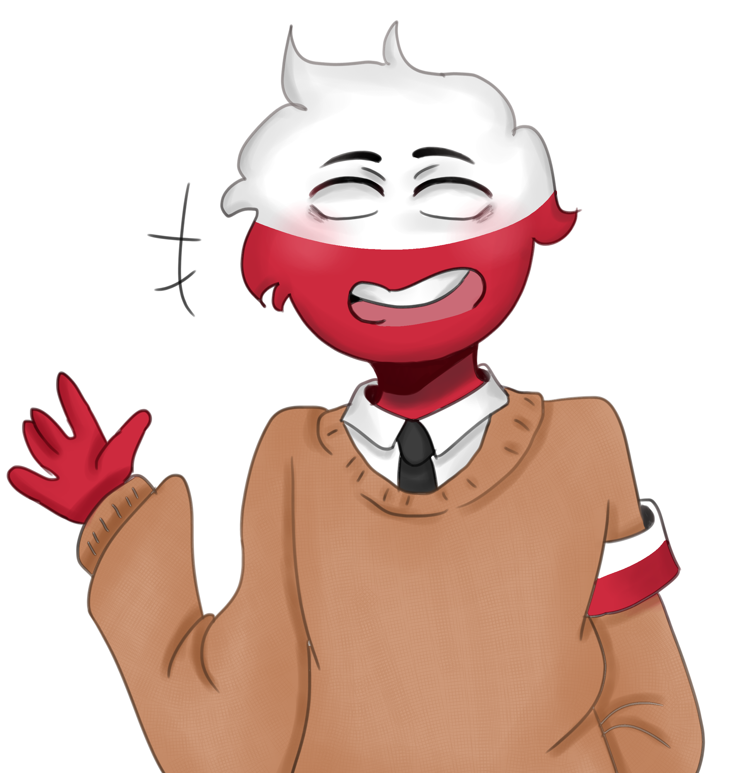 CountryHumans - Poland by xfibonaccii on DeviantArt