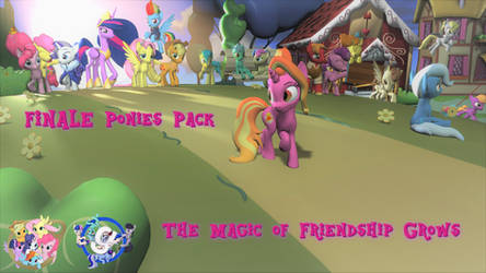 Finale Ponies Pack (SFM GMOD DL-UPDATED again)