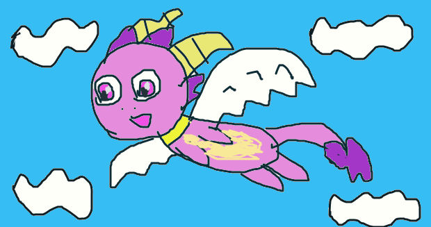 Soaring into the clouds by MegaCrystalSwiftail on DeviantArt