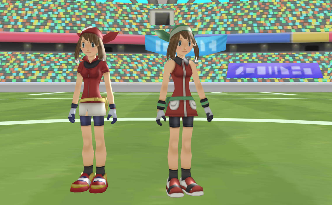 (MMD Model) May (Pokemon Colosseum/XD) Download by MegaCrystalSwiftail ...