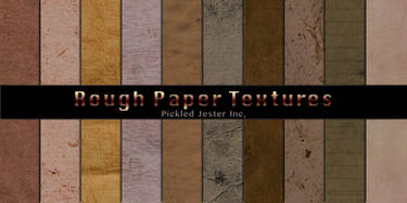 Rough Paper Patterns