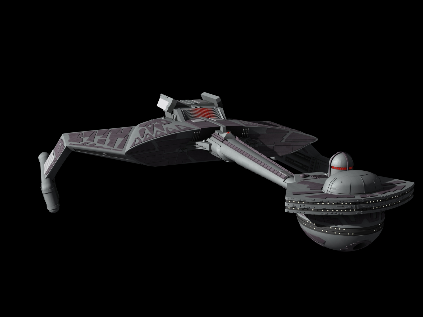 Klingon K't'inga class cruiser