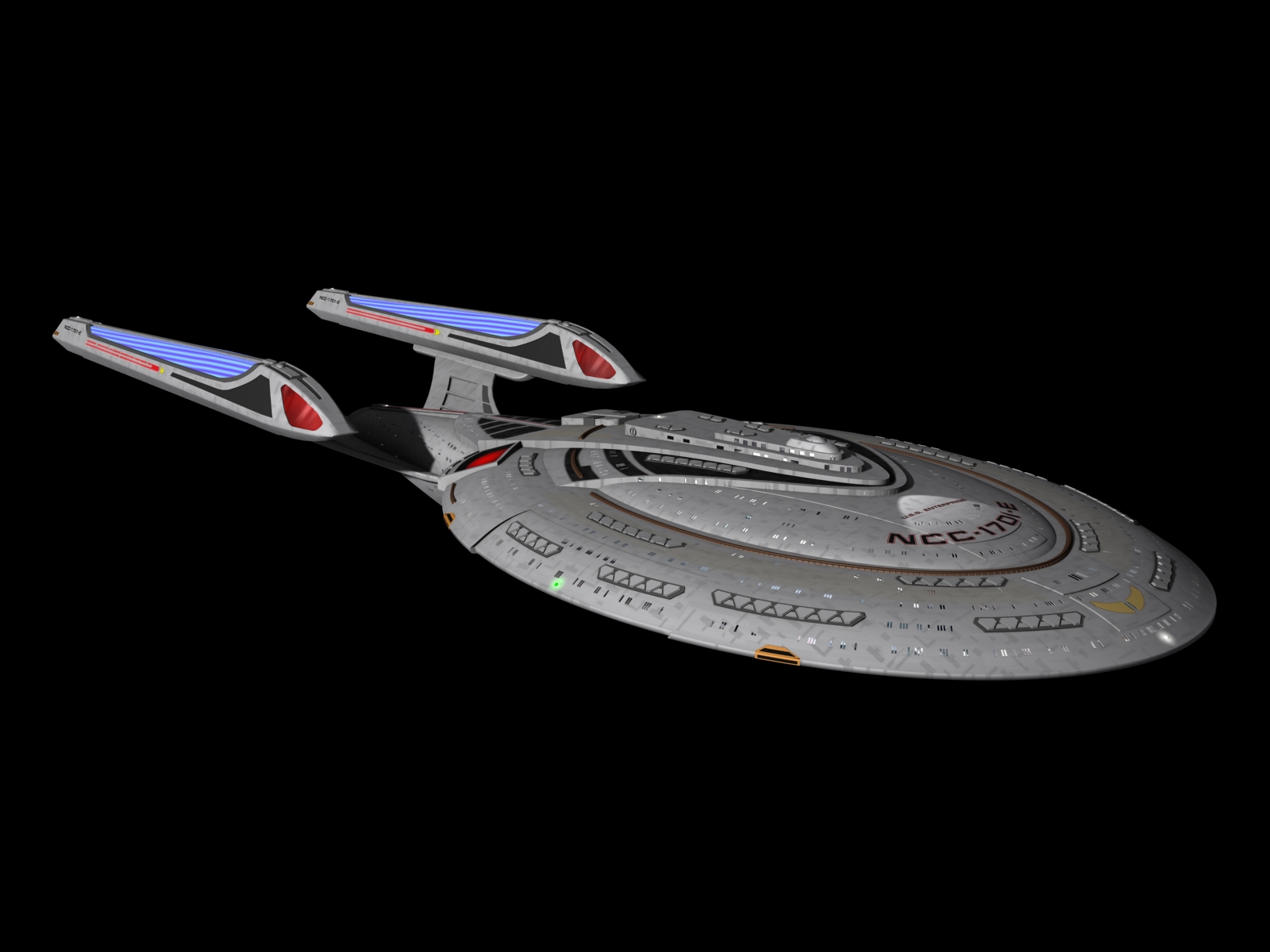 Sovereign class starship