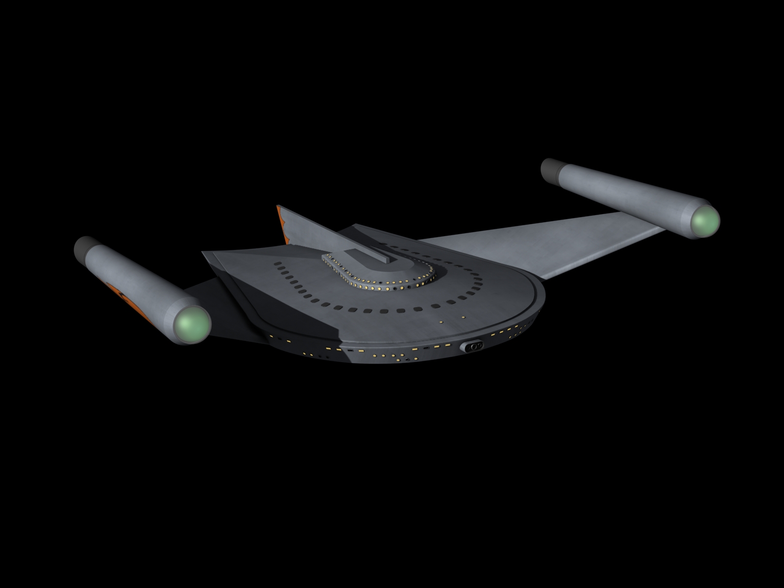 Romulan Bird of Prey, version 2