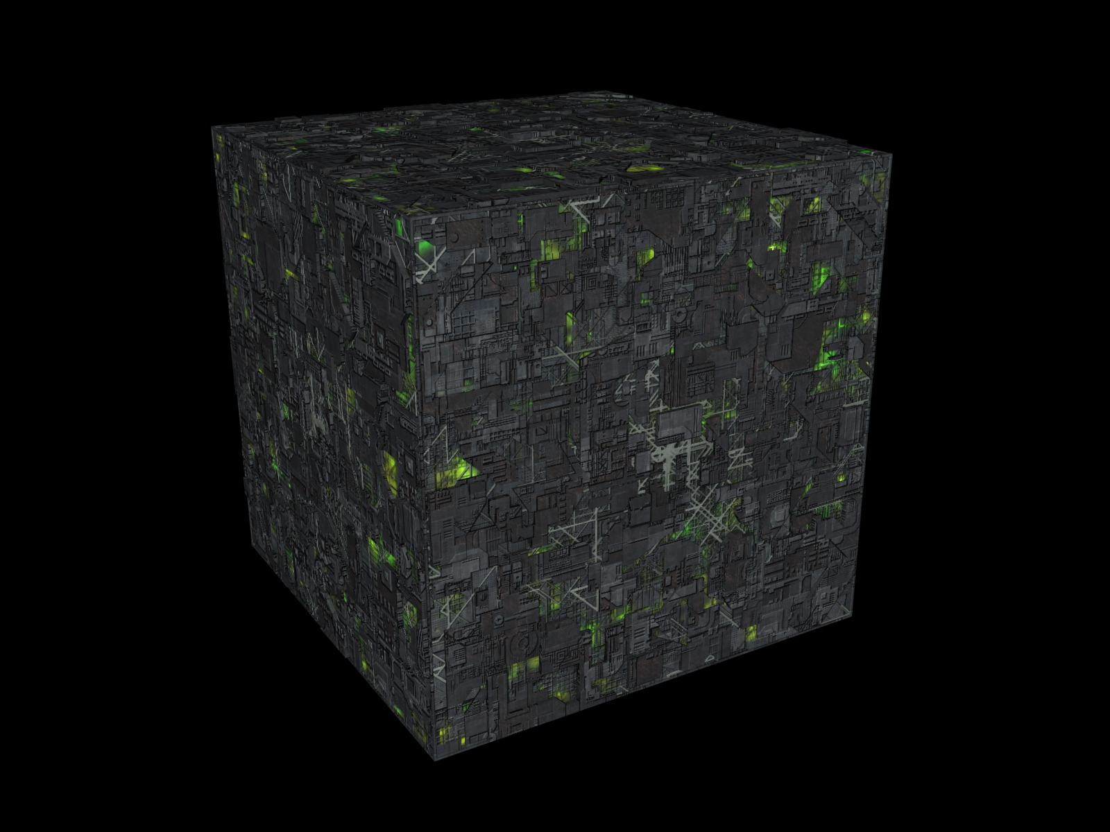 Borg Cube - alternate style by metlesitsfleetyards on DeviantArt