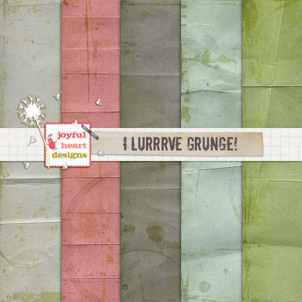 I Lurrrve Grunge! FREE Digital Papers/Textures :)