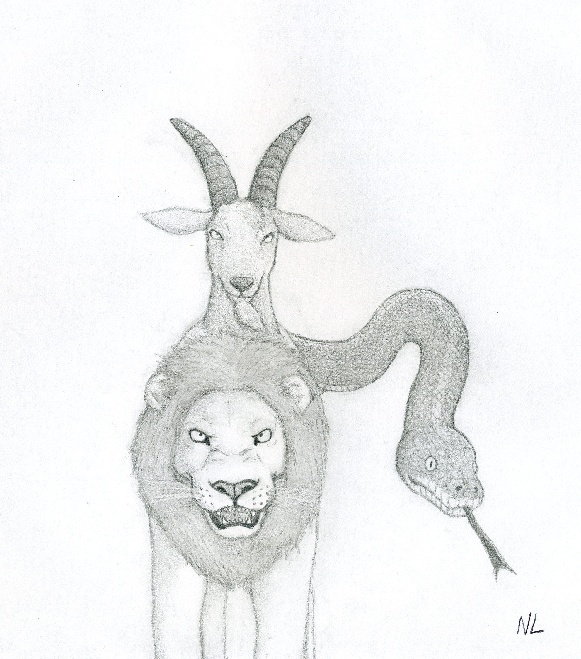 Chimera Drawing Chimera Drawing