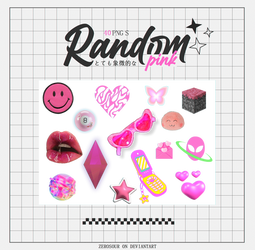 + RANDOM PINK PNGS + ( PACK PNG )