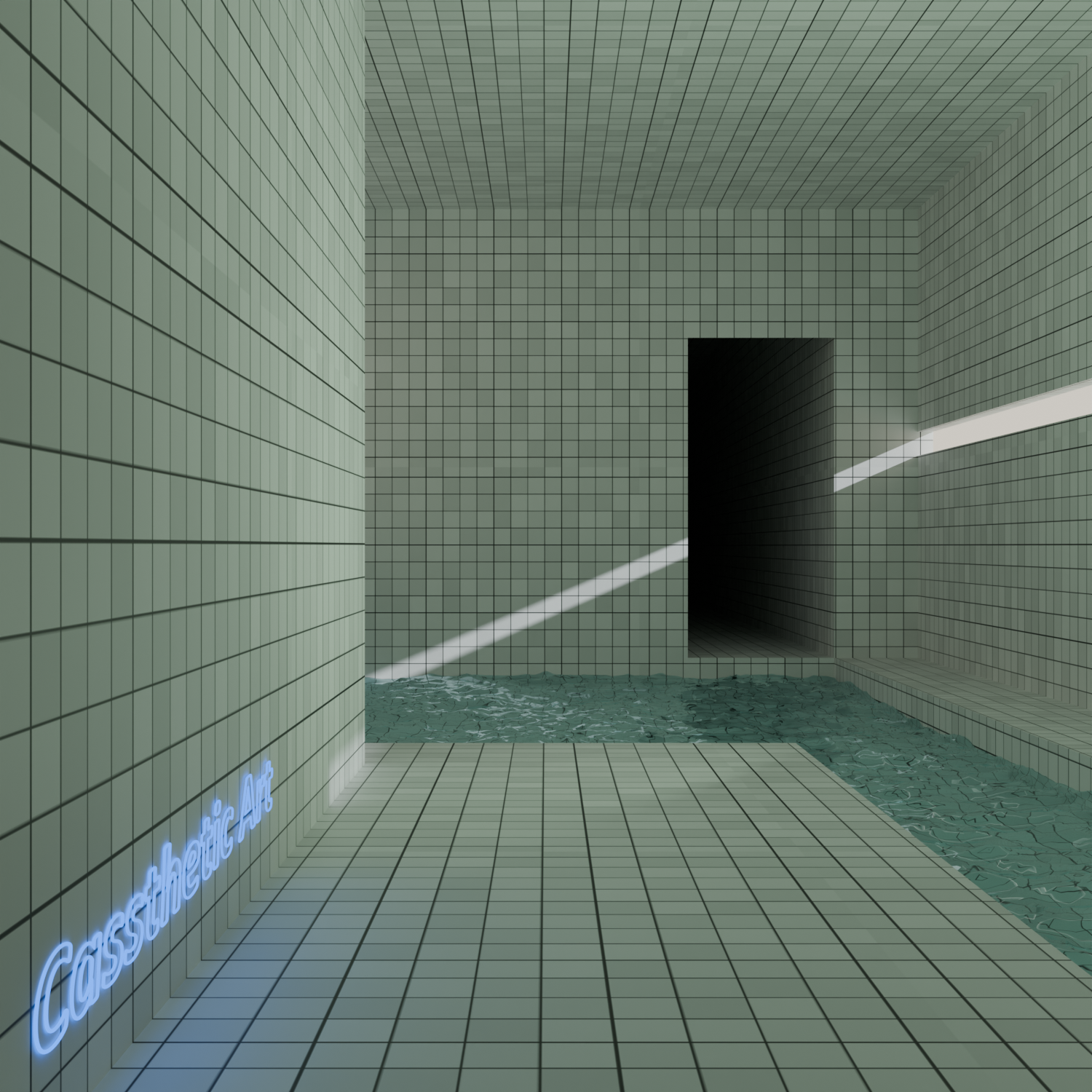 Liminal Poolroom by CasstheticArt on DeviantArt