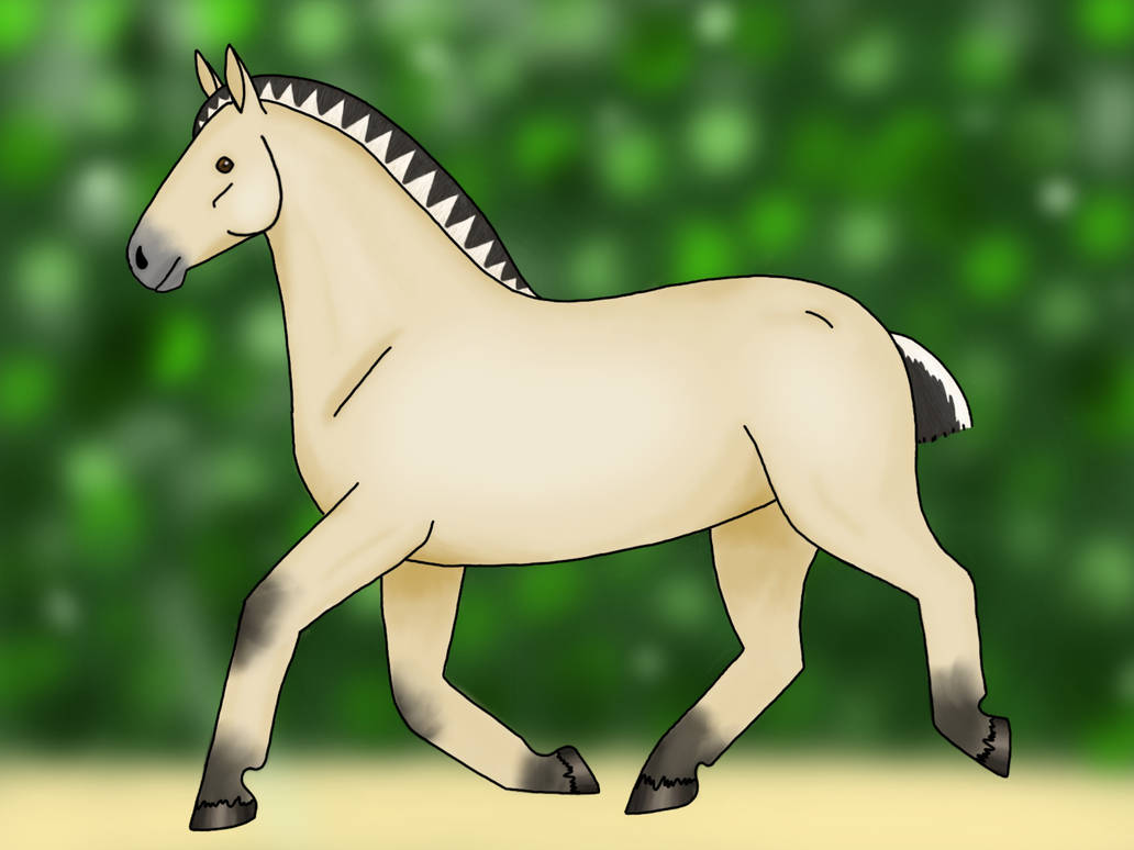 Fjord Horse by Battyyyy on DeviantArt