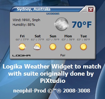 Logika Weather Widget