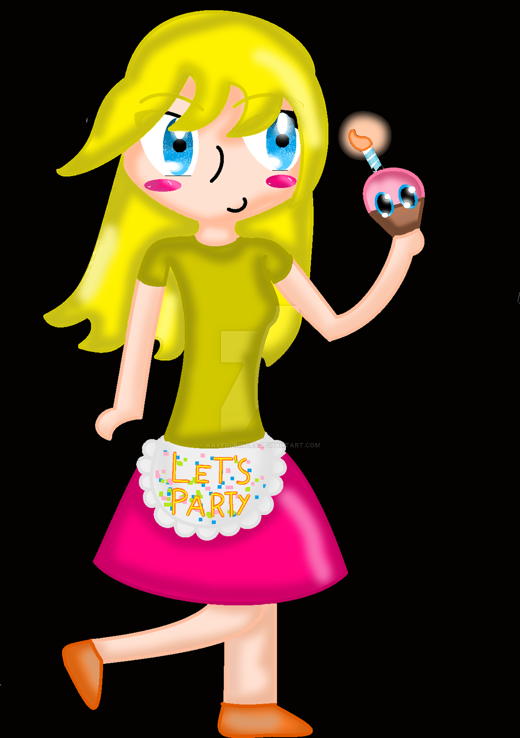 Toy chica version 2 by RavenPrinces on DeviantArt