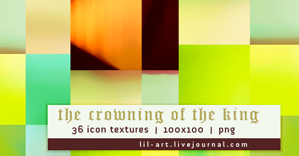 Icon Textures - Set 002 - The Crowning of the King
