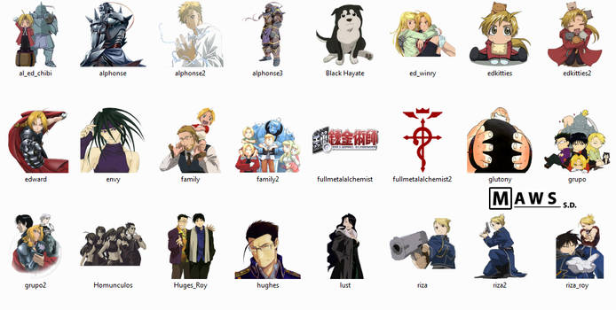 FMA Icons Pack