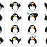 Penguin Stickers Pack