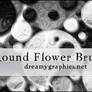 Photoshop Round Flower Brushes