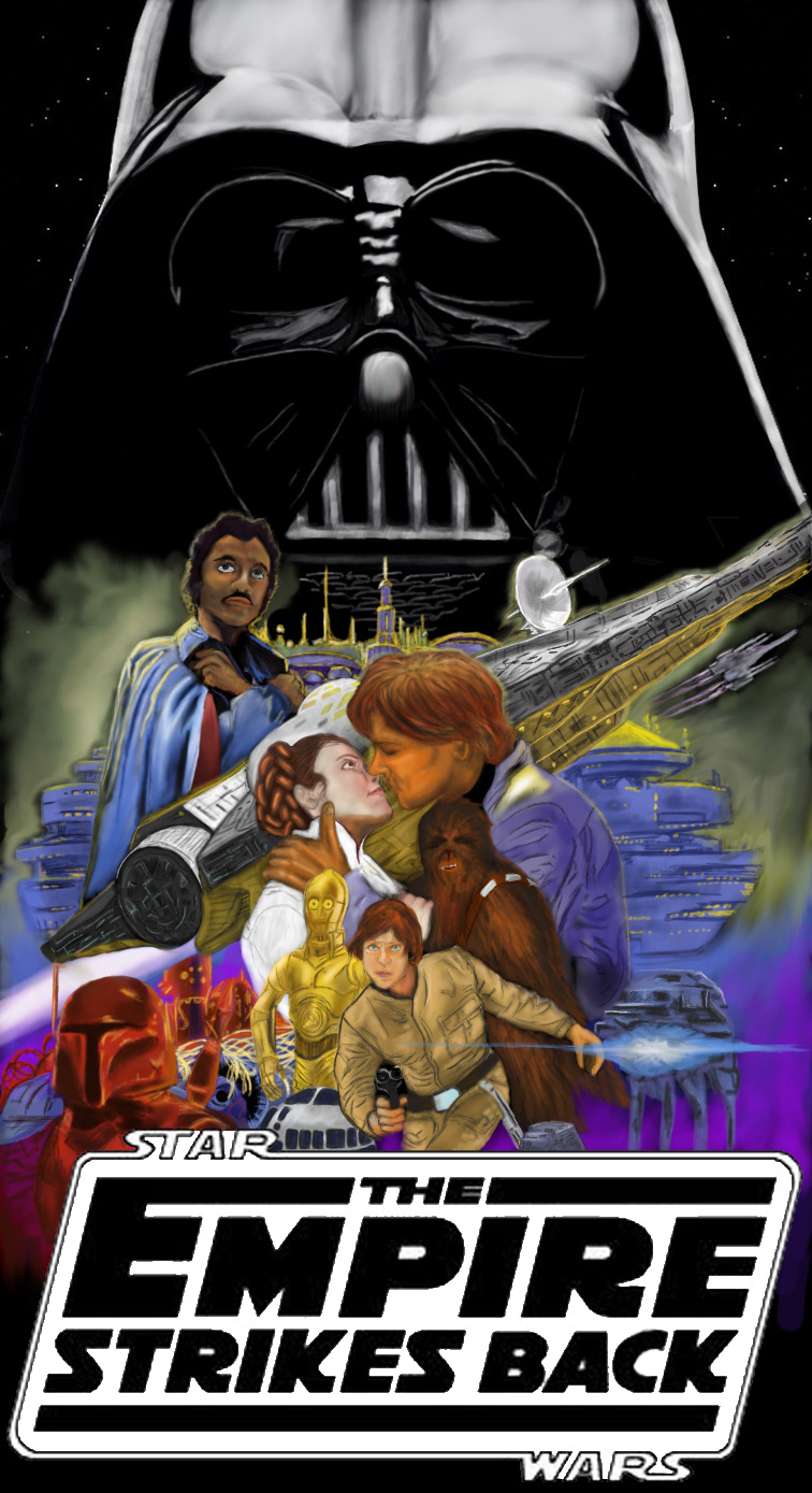 Star Wars Poster by aarontheawesome on DeviantArt