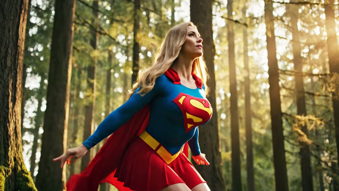 AI Video Supergirl Learning To Fly 2 by bradbarry2 on DeviantArt