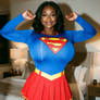 AI Video Supergirl Ebony Shaking It