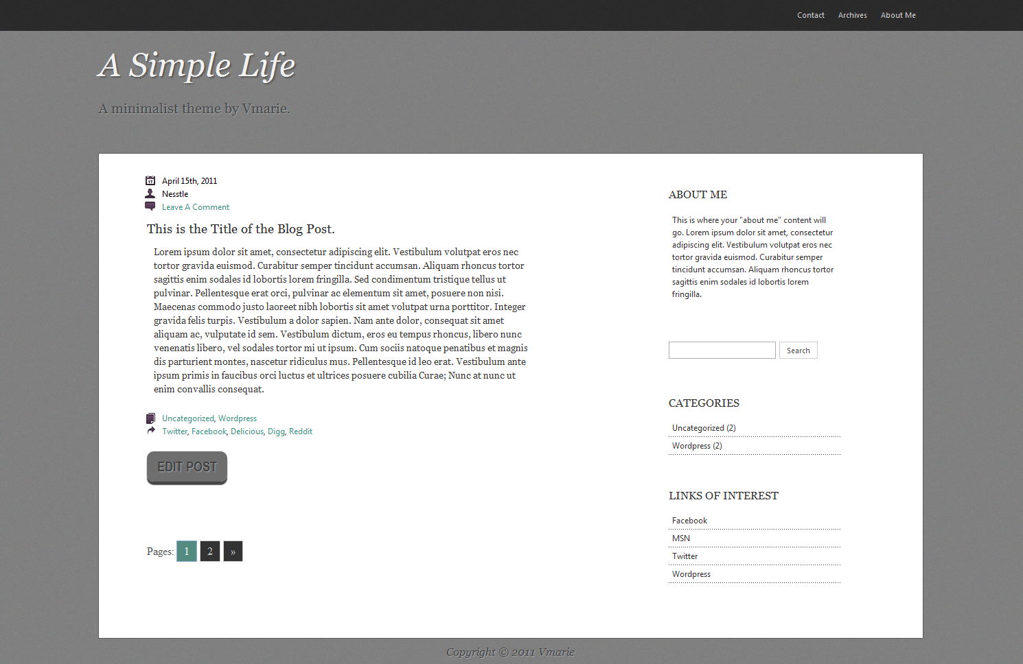 A Simple Life 1.0Beta