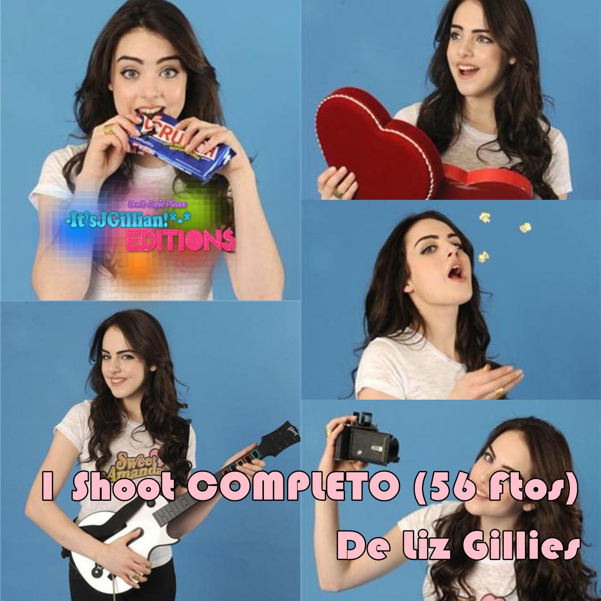 Pack Shoot COMPLETO De Liz Gillies