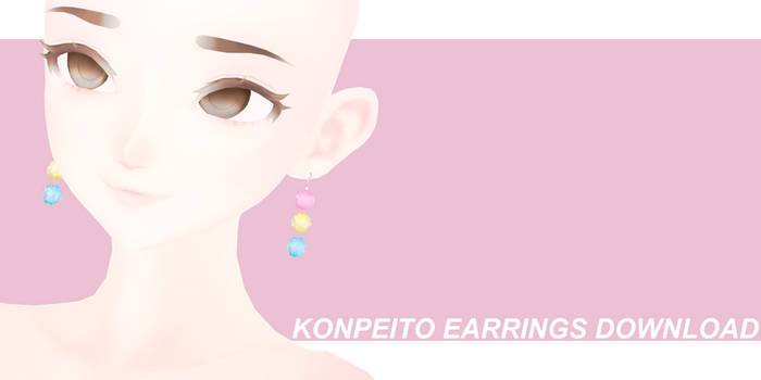 MMD DL - KONPEITO EARRINGS