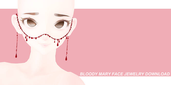 MMD DL - BLOODY MARY FACE JEWELRY